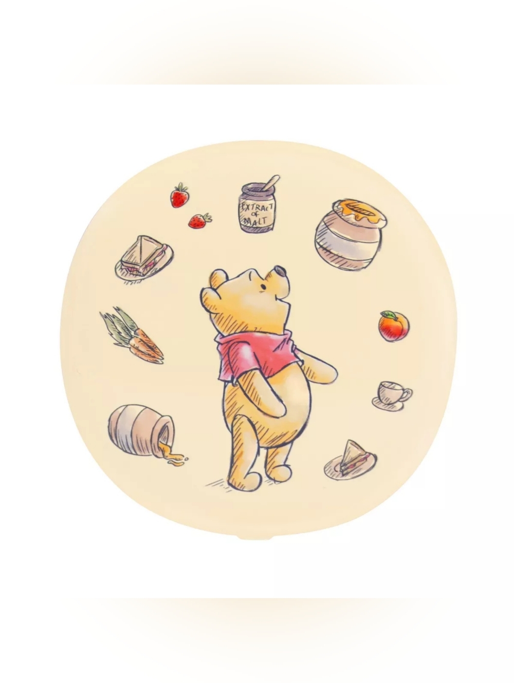 Impressions Vanity Winnie the Pooh 11 O Clockish LED Compact Mirror NWT Sealed